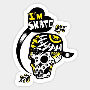 I'm Skate Mate Sticker